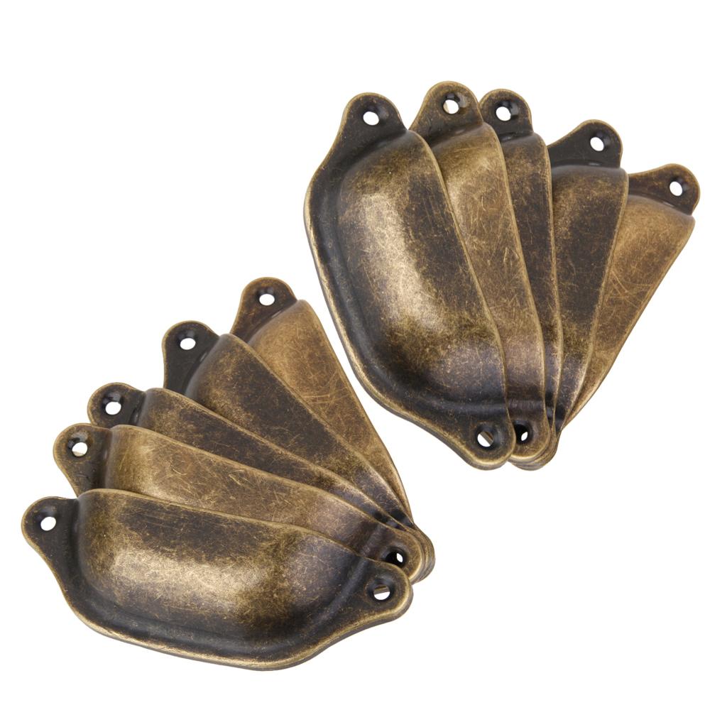 Cabinet Handle Pull - Brass Drawer Handle Zinc Alloy Shell