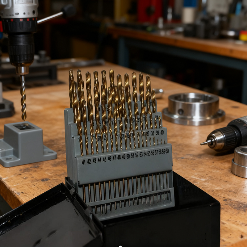 Drill Bit Set - 135°Drill Bits Set 60PC Number Drill