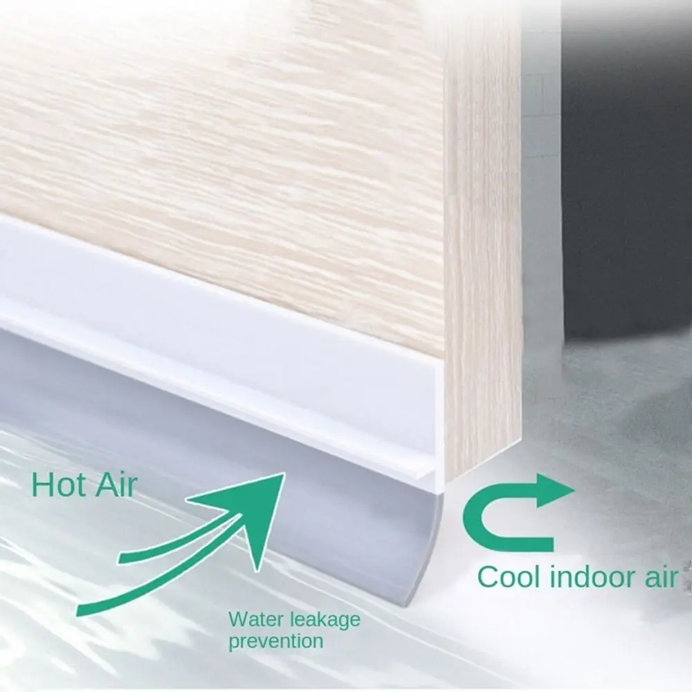 Door Stopper Rubber - Noise Reduction Door Draft Stopper Self-adhesive