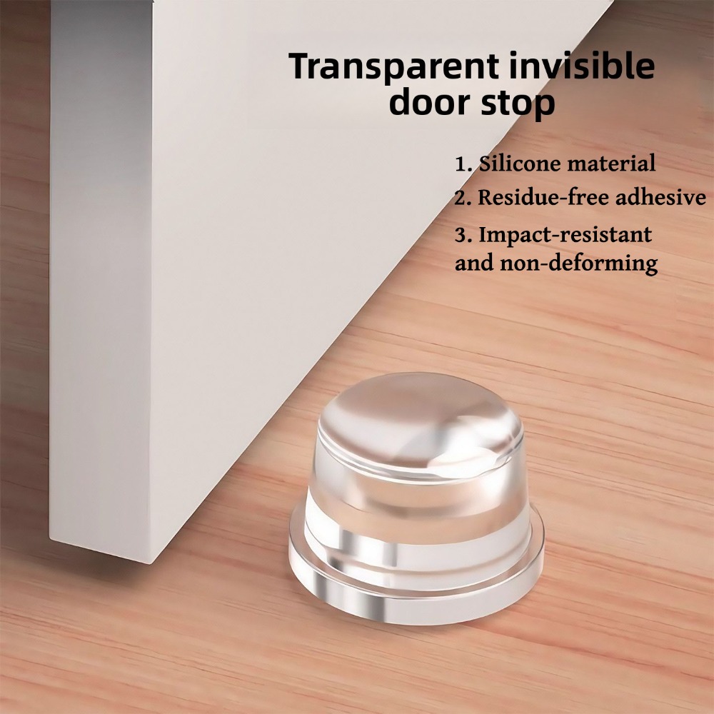 Door Stopper Rubber - Silicone Door Stopper Wall Protector Bedroom
