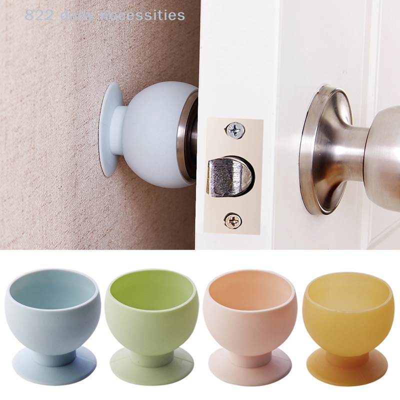 Door Stopper Rubber - Cup Type Door Knob Dust Covers