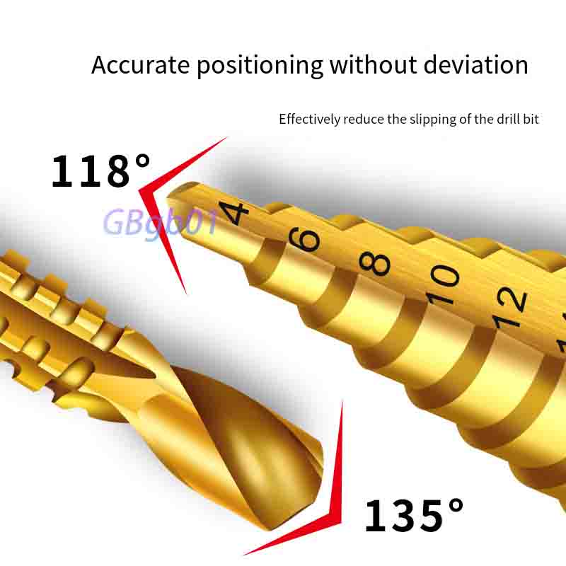 Serrated Step Drill Bit Set |  - Drill Bit Set reseña y precio