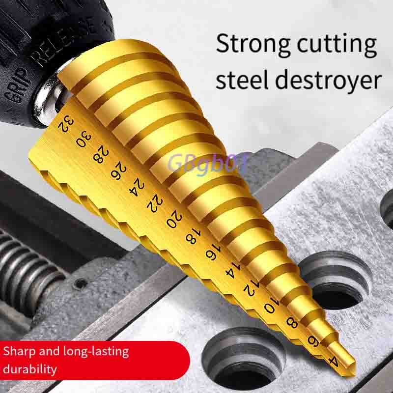 Serrated Step Drill Bit Set |  - Drill Bit Set reseña y precio