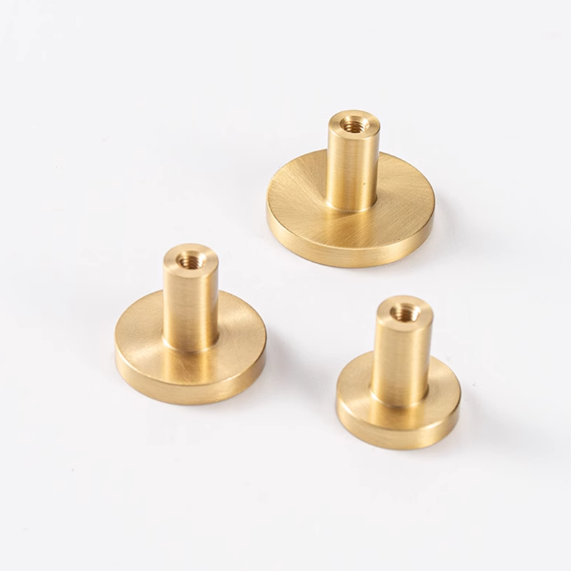 Round Brass Kitchen Cabinet Dr - Cabinet Handle Pull reseña y precio
