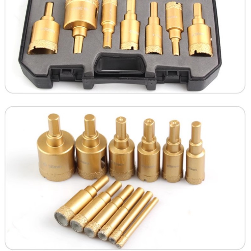 12pcs Diamond Brazing Drill Bi - Drill Bit Set reseña y precio