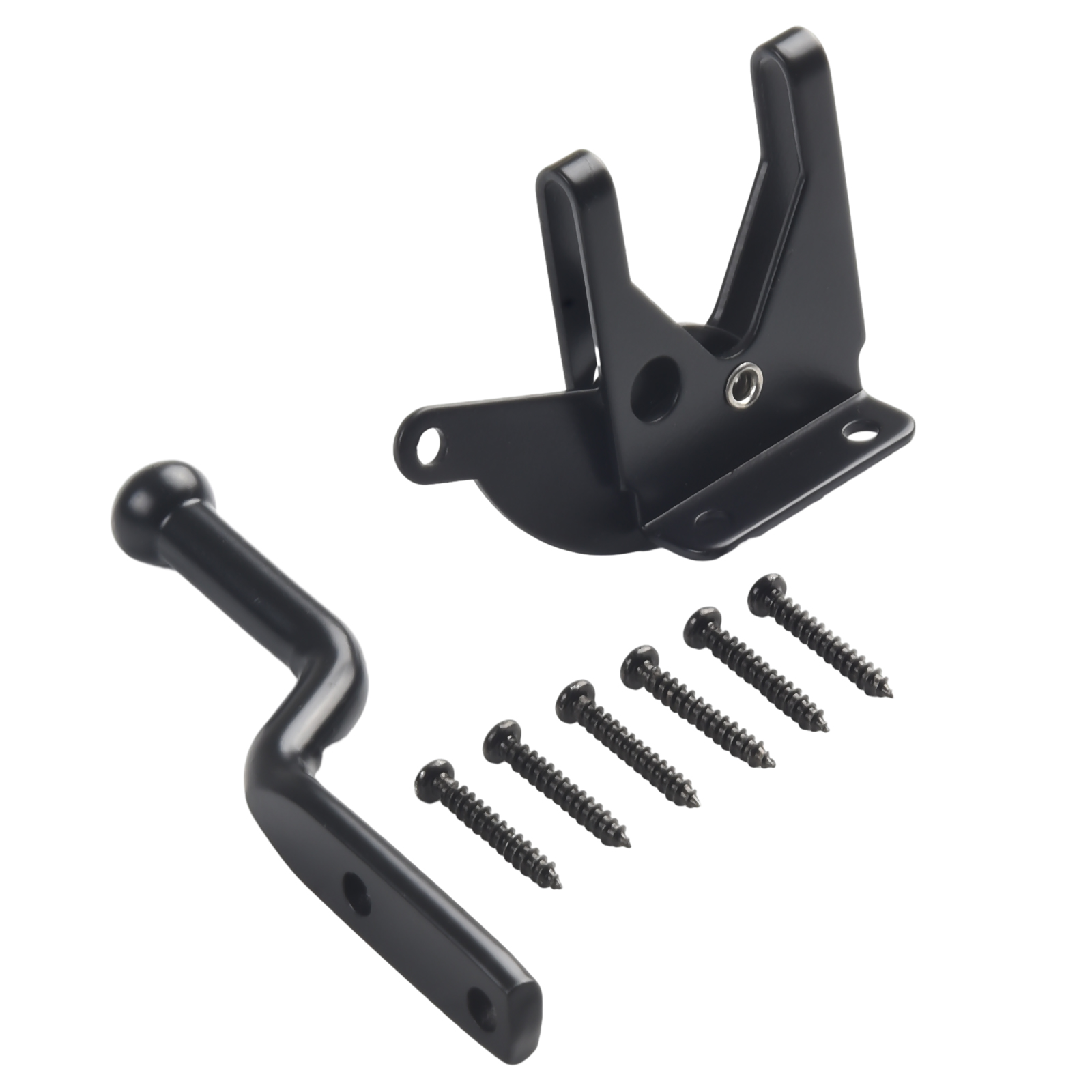 Bolt Door Latch Locking Carbon - Home Improvement Fence reseña y precio