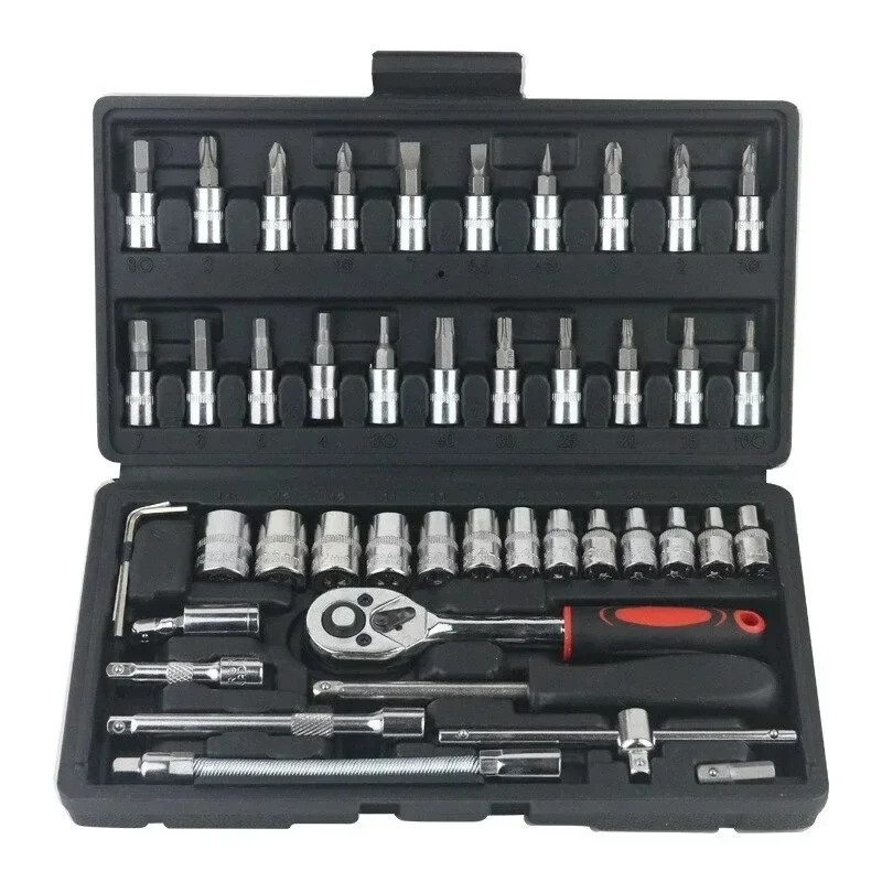 46pcs Socket Set Car Repair To - Home Improvement Tim Allen reseña y precio