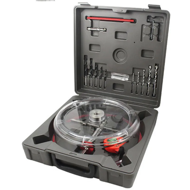 Adjustable Hole Saw Cutter Dri - Drill Bit Set reseña y precio