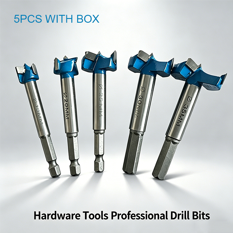 35mm Hinge Boring Bit Set 5Pcs - Drill Bit Set reseña y precio