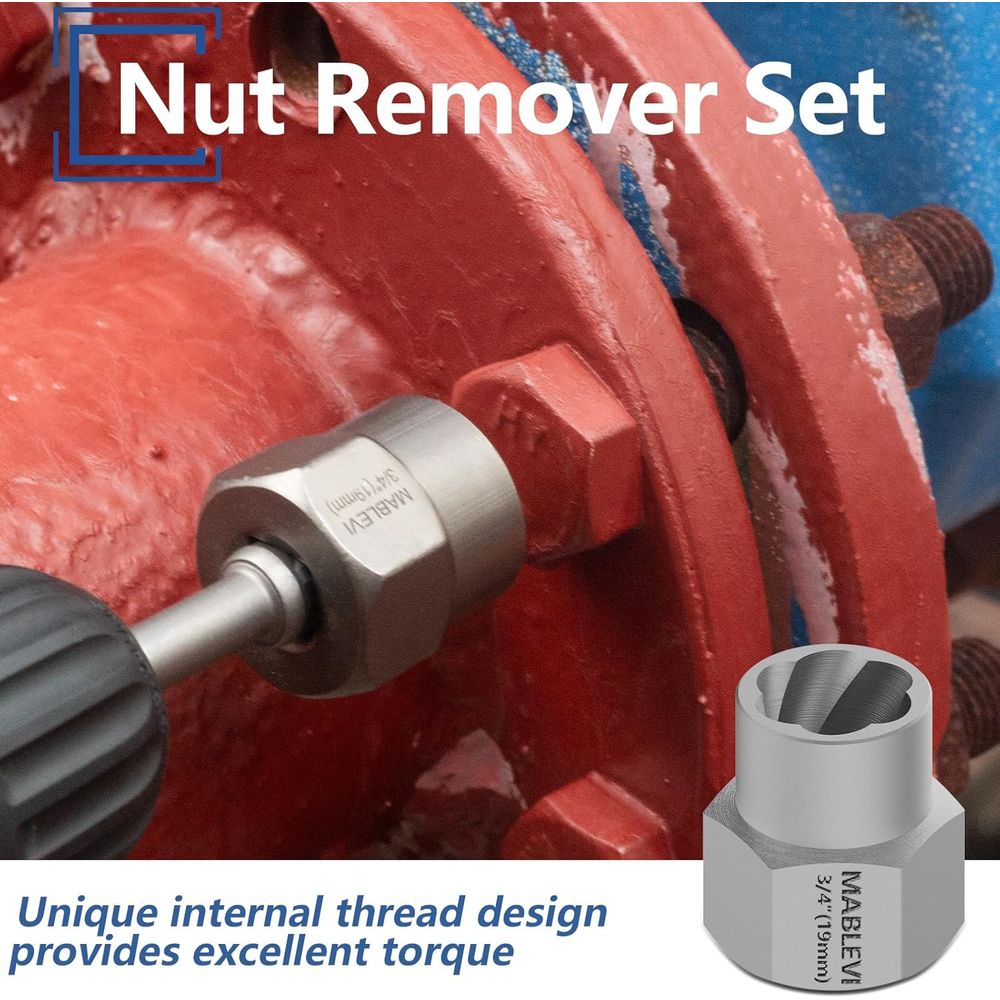 49-Piece Screw Extractor Set f - Drill Bit Set reseña y precio