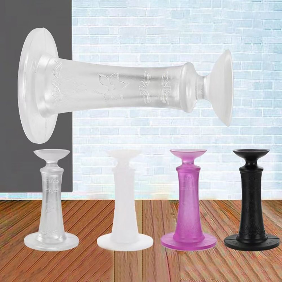 Transparent Silicone Door Stop - Door Stopper Rubber reseña y precio