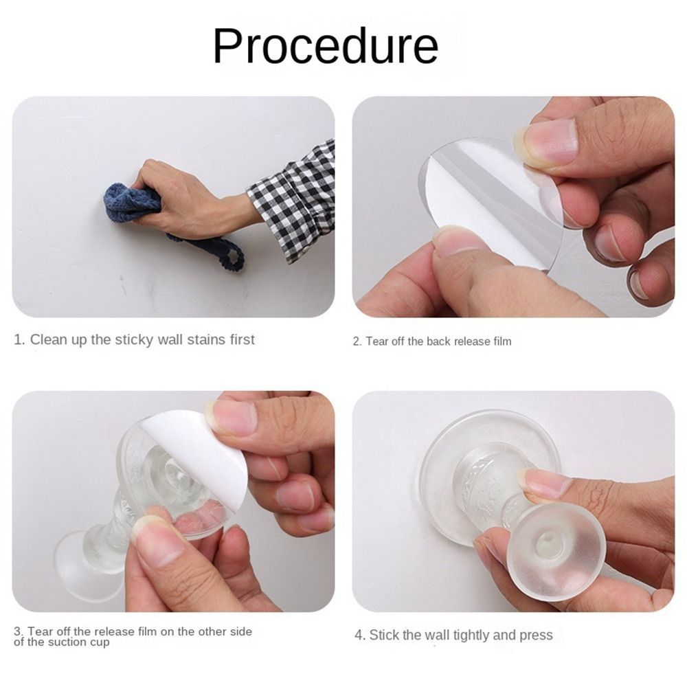 Transparent Silicone Door Stop - Door Stopper Rubber reseña y precio