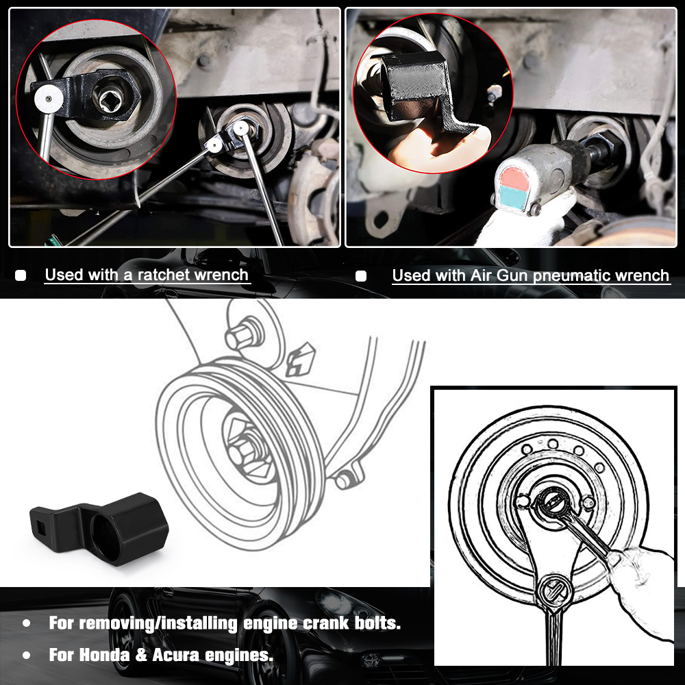 Crank Pulley Removal Tool Sock - Home Improvement Tim Allen reseña y precio