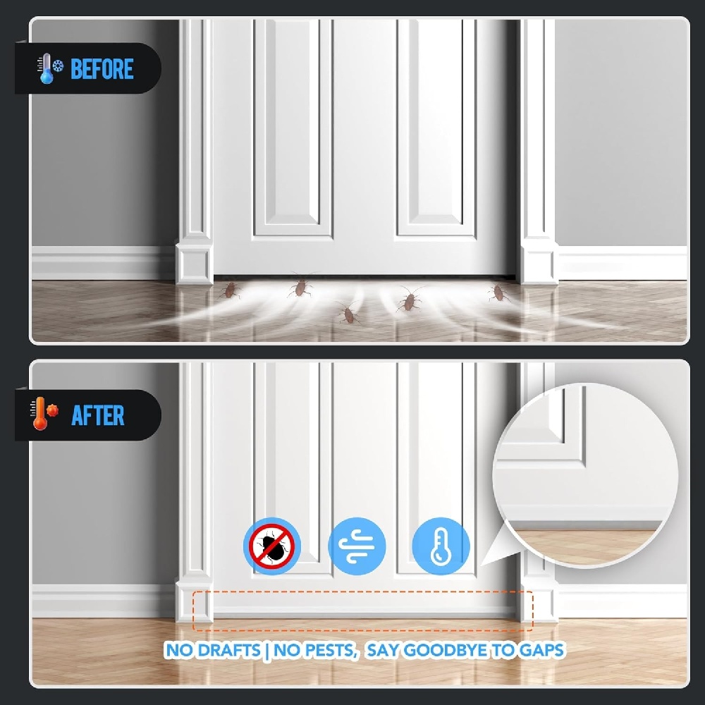 1pc 1m/3metersX3cm T-Shaped Se - Door Stopper Rubber reseña y precio