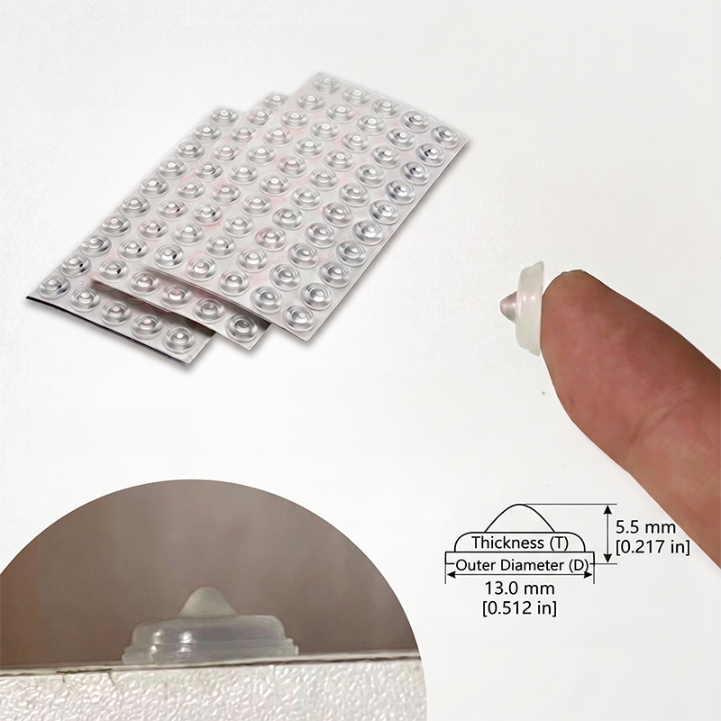 Self-Adhesive Silicone Buffer  - Door Stopper Rubber reseña y precio