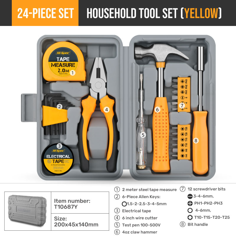 24-Piece Compact Home & Office - Home Improvement Services reseña y precio