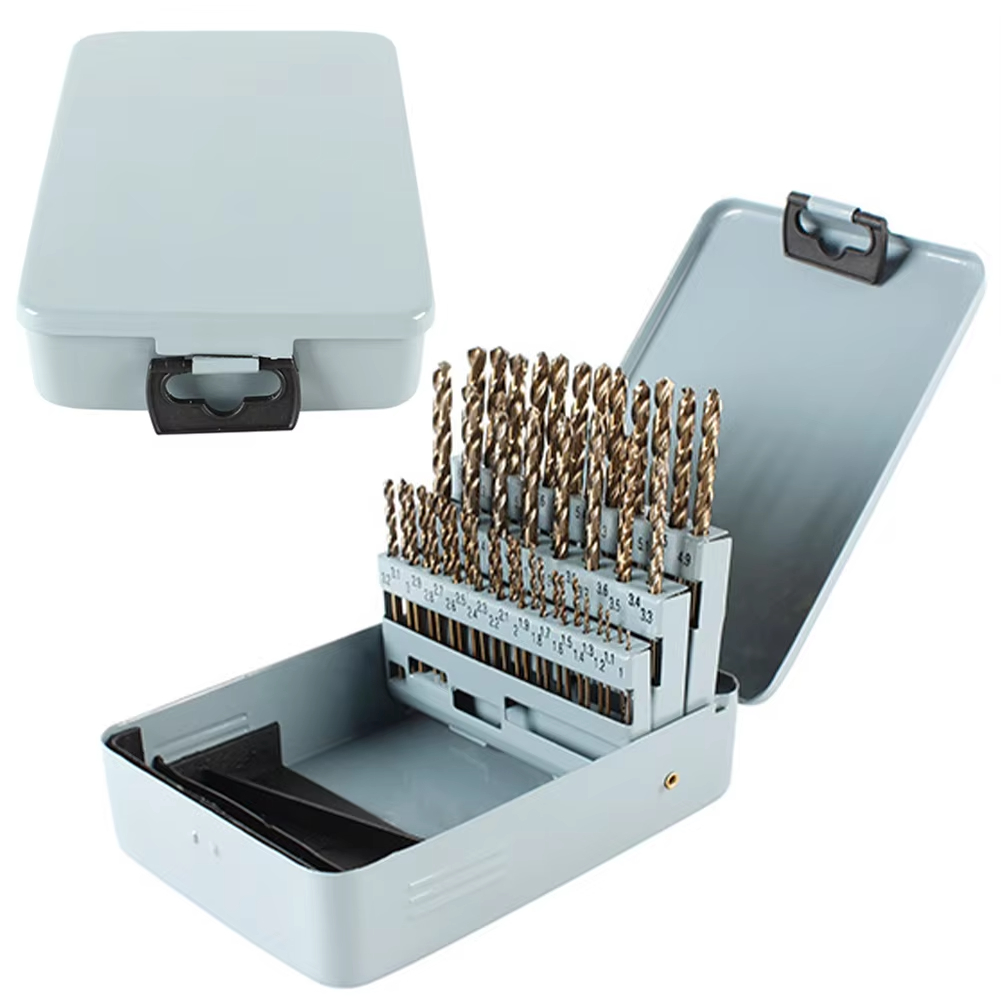 51Pcs Drill Bit Set Cobalt Dri - Drill Bit Set reseña y precio