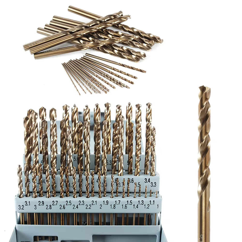 51Pcs Drill Bit Set Cobalt Dri - Drill Bit Set reseña y precio