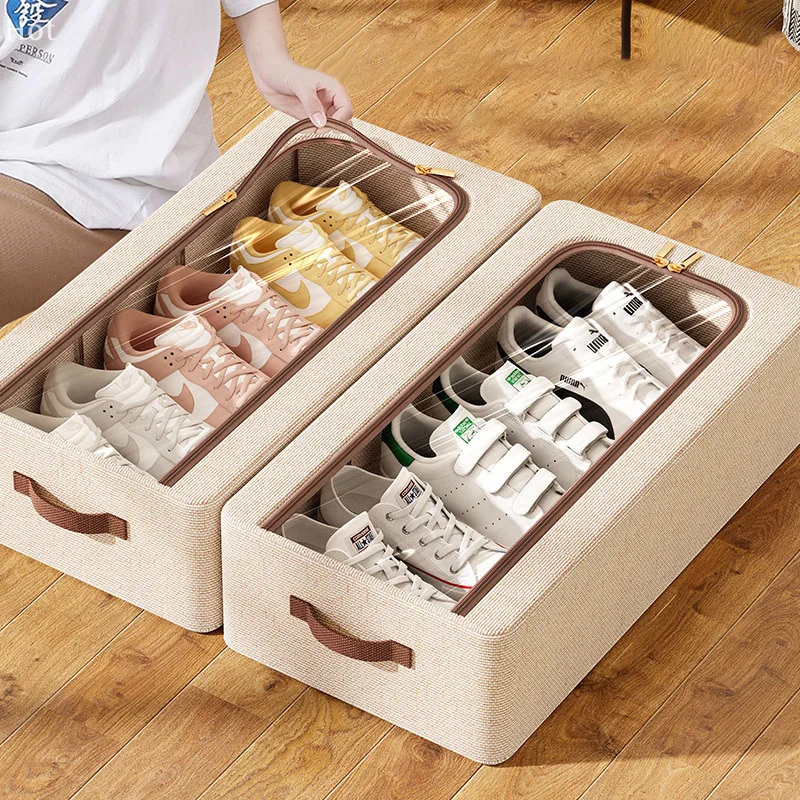 Under Bed Shoe Storage Organiz - Cabinet Handle Pull reseña y precio
