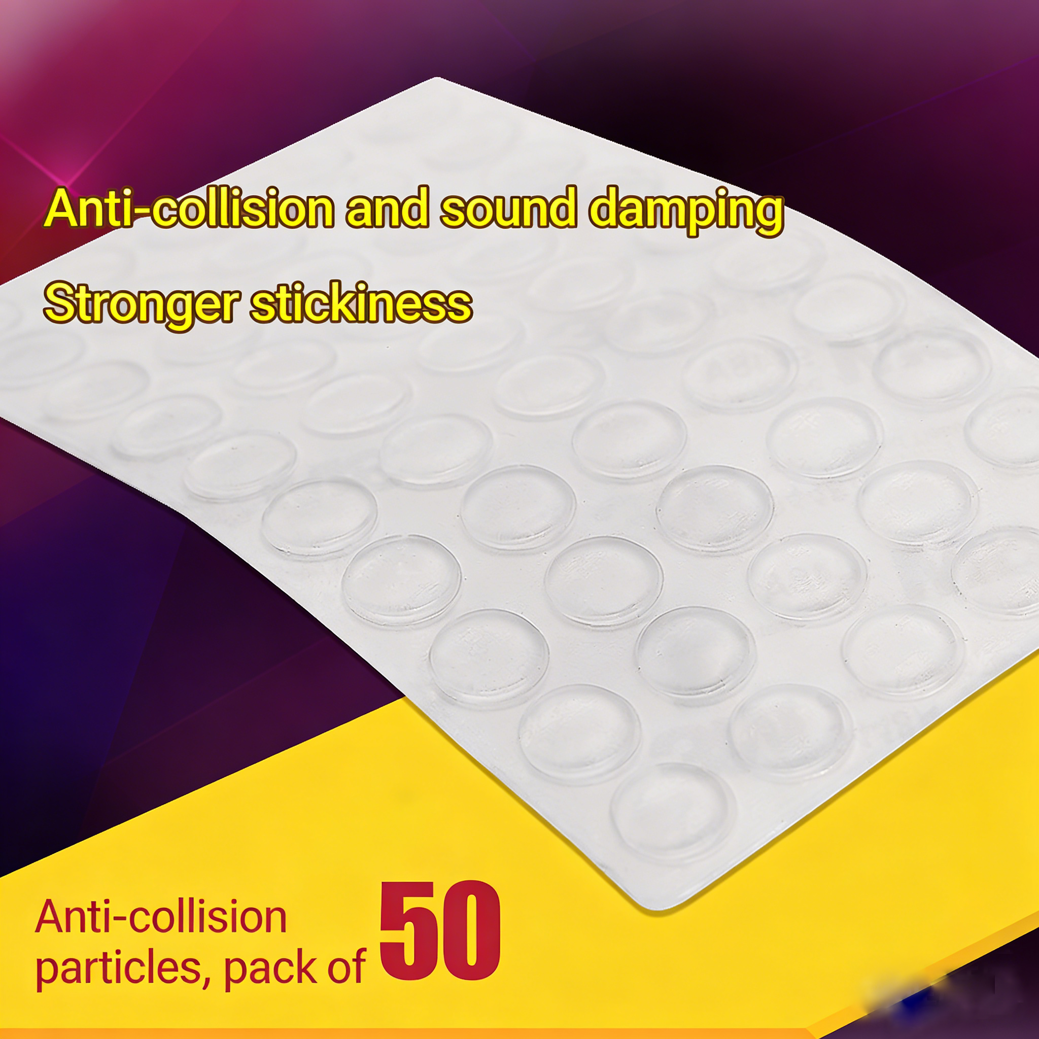 100pcs 3m Adhesive Silicone Do - Door Stopper Rubber reseña y precio