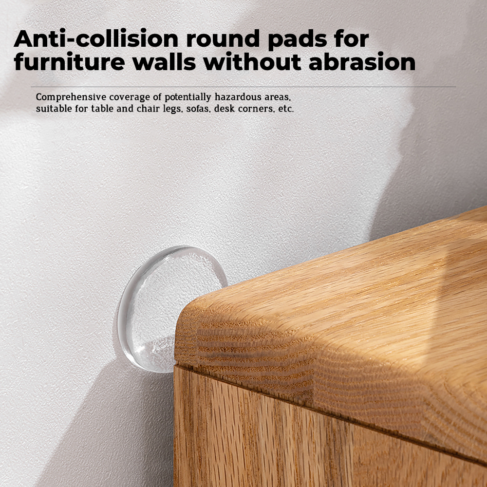 Silent Clear Silicone Door Sto - Door Stopper Rubber reseña y precio