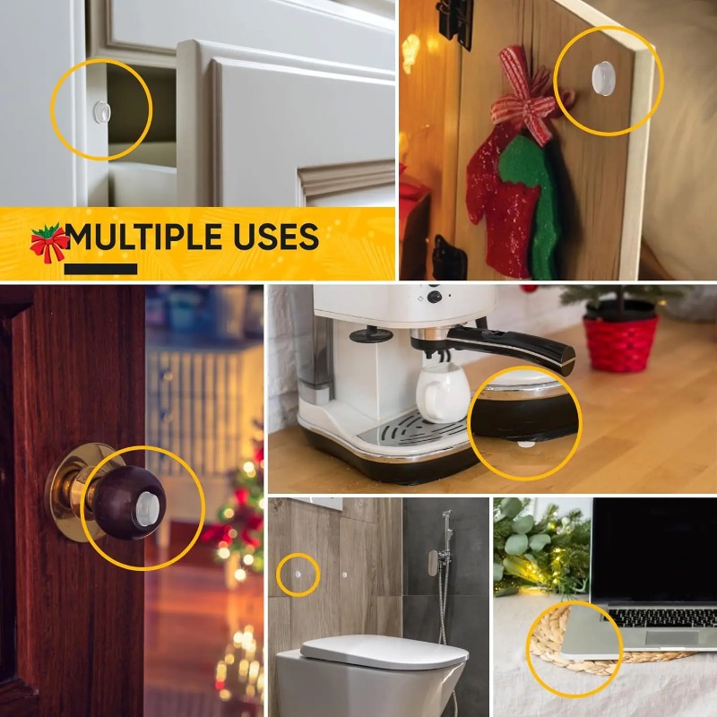 Self-Adhesive Clear Door Stop  - Door Stopper Rubber reseña y precio