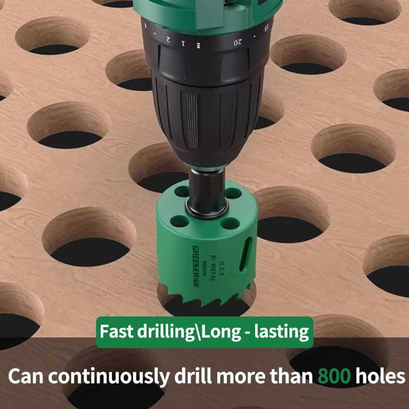 19-127mm Hole Saw Cutting Set  - Drill Bit Set reseña y precio