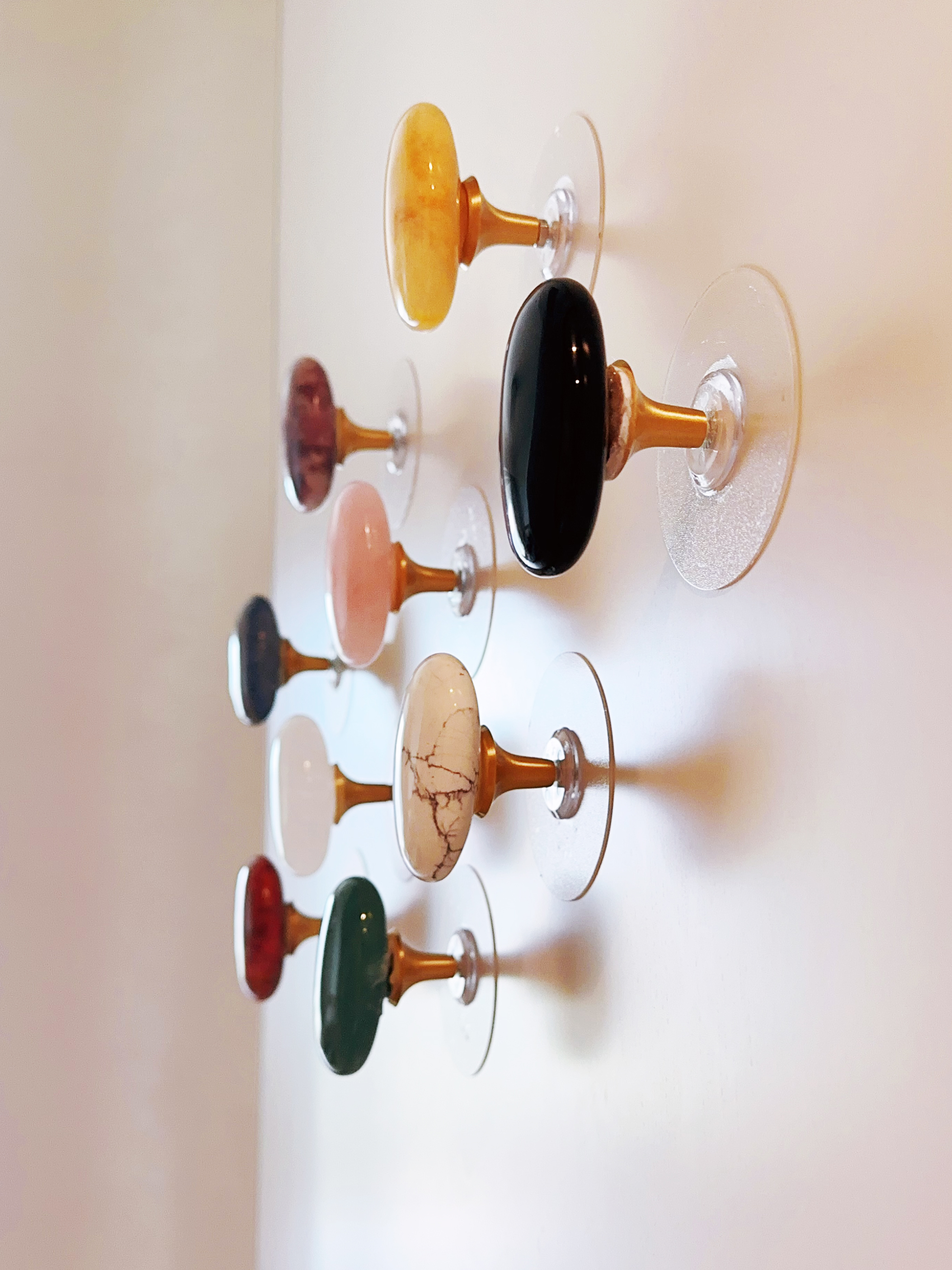 No-Drill Crystal Quartzite Bra - Cabinet Handle Pull reseña y precio