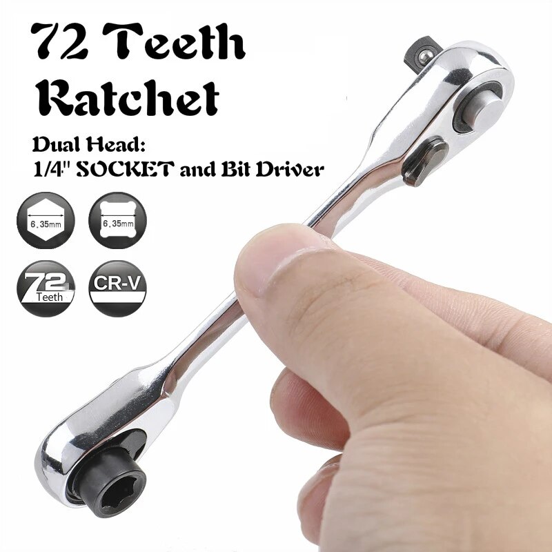 Mini Treble 1/4 Ratchet Wrench - Home Improvement Tim Allen reseña y precio