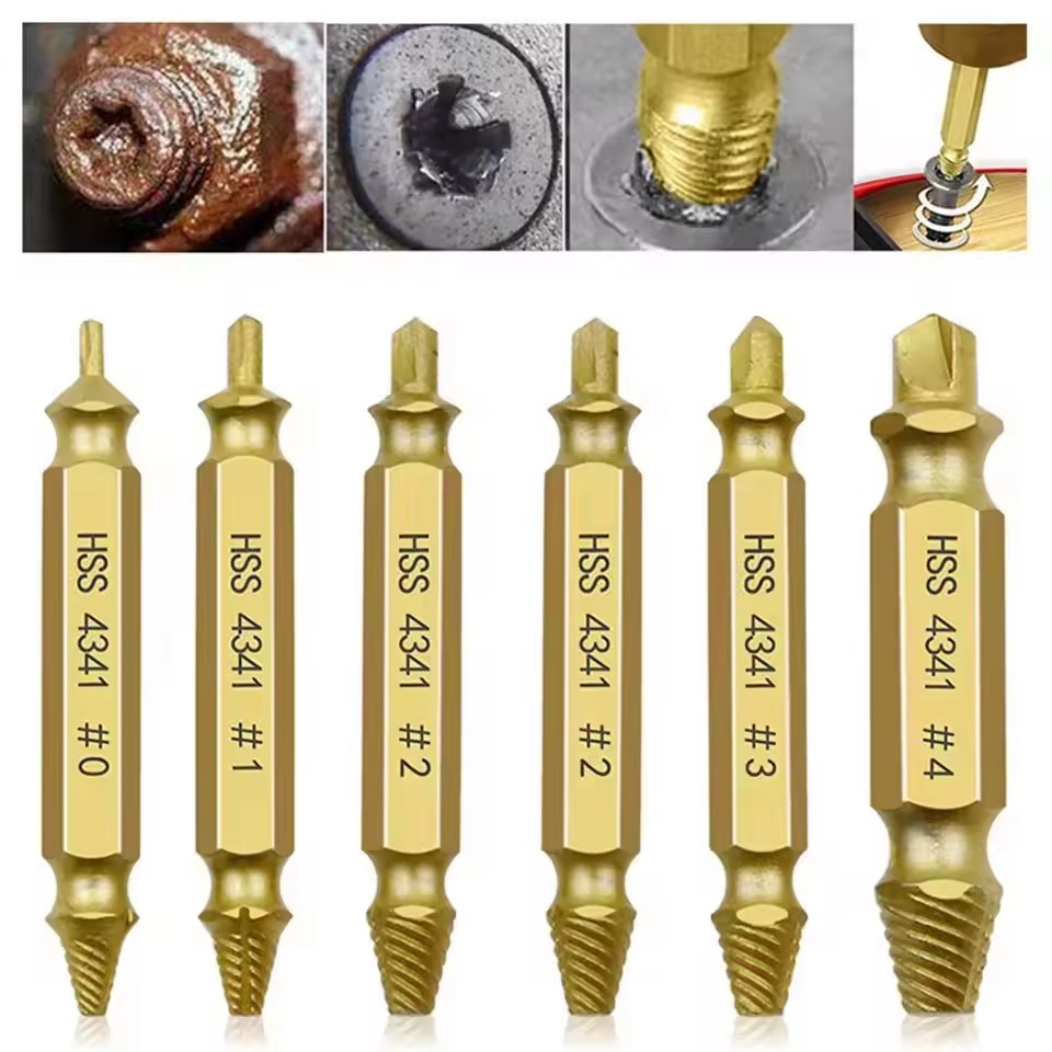 Damaged Broken Screw Extractor - Drill Bit Set reseña y precio