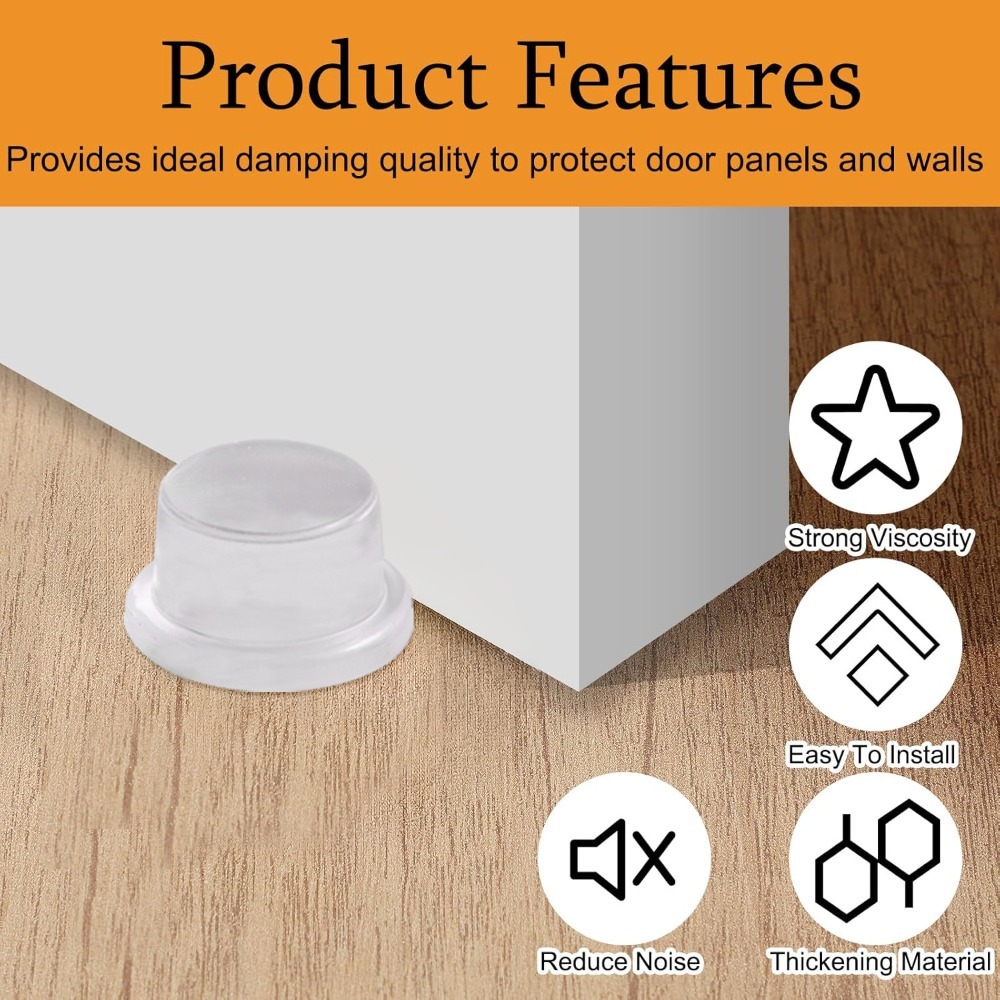 Silicone Door Stopper Wall Pro - Door Stopper Rubber reseña y precio