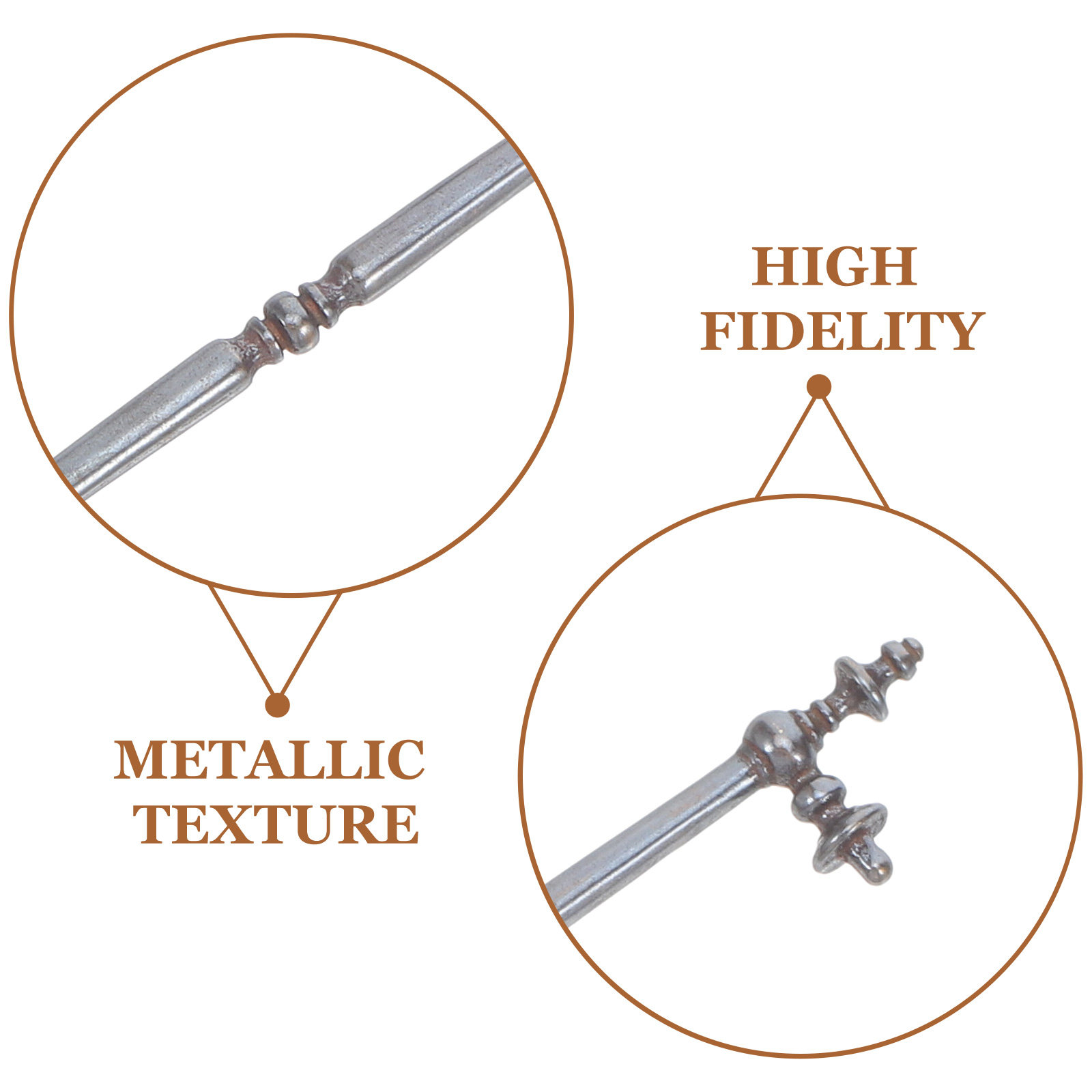 2Pcs Miniature Metal Vintage C - Cabinet Handle Pull reseña y precio