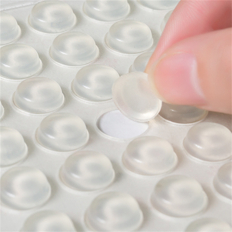 100/200/500PCS Self Adhesive D - Door Stopper Rubber reseña y precio