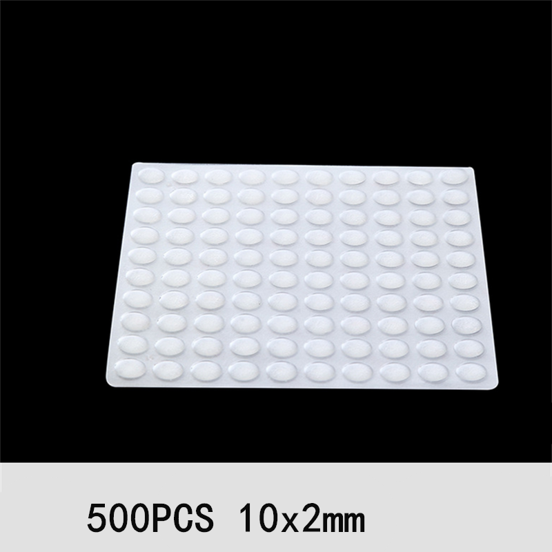 100/200/500PCS Self Adhesive D - Door Stopper Rubber reseña y precio