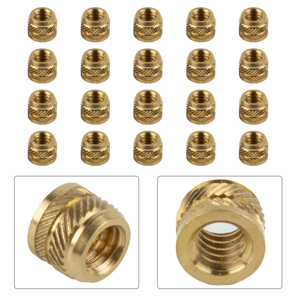 20pcs Brass Nuts 1/4-20 Thread - Home Improvement Services reseña y precio